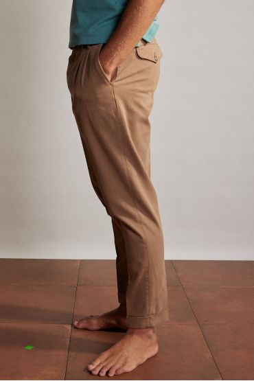 Pantalon à pinces Closer Noix