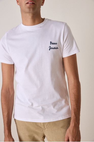 T-shirt Beau Blanc Optique