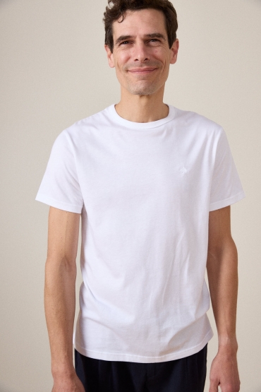 T-shirt Basil Blanc