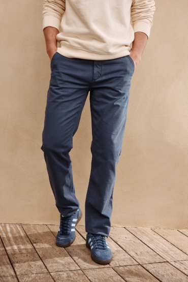 Pantalon Chino Slim Joe Bleu