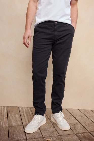 Pantalon Chino Slim Joe Marine